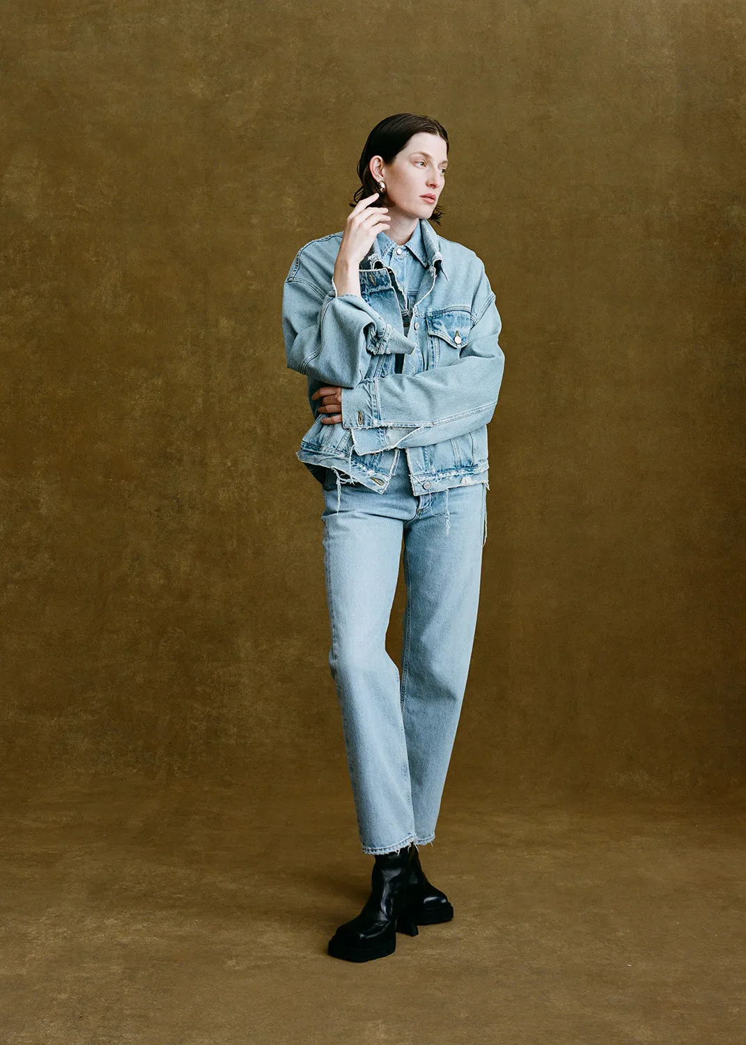 90's Mid Rise Straight in Snapshot sold by Agolde product image thumbnail 2