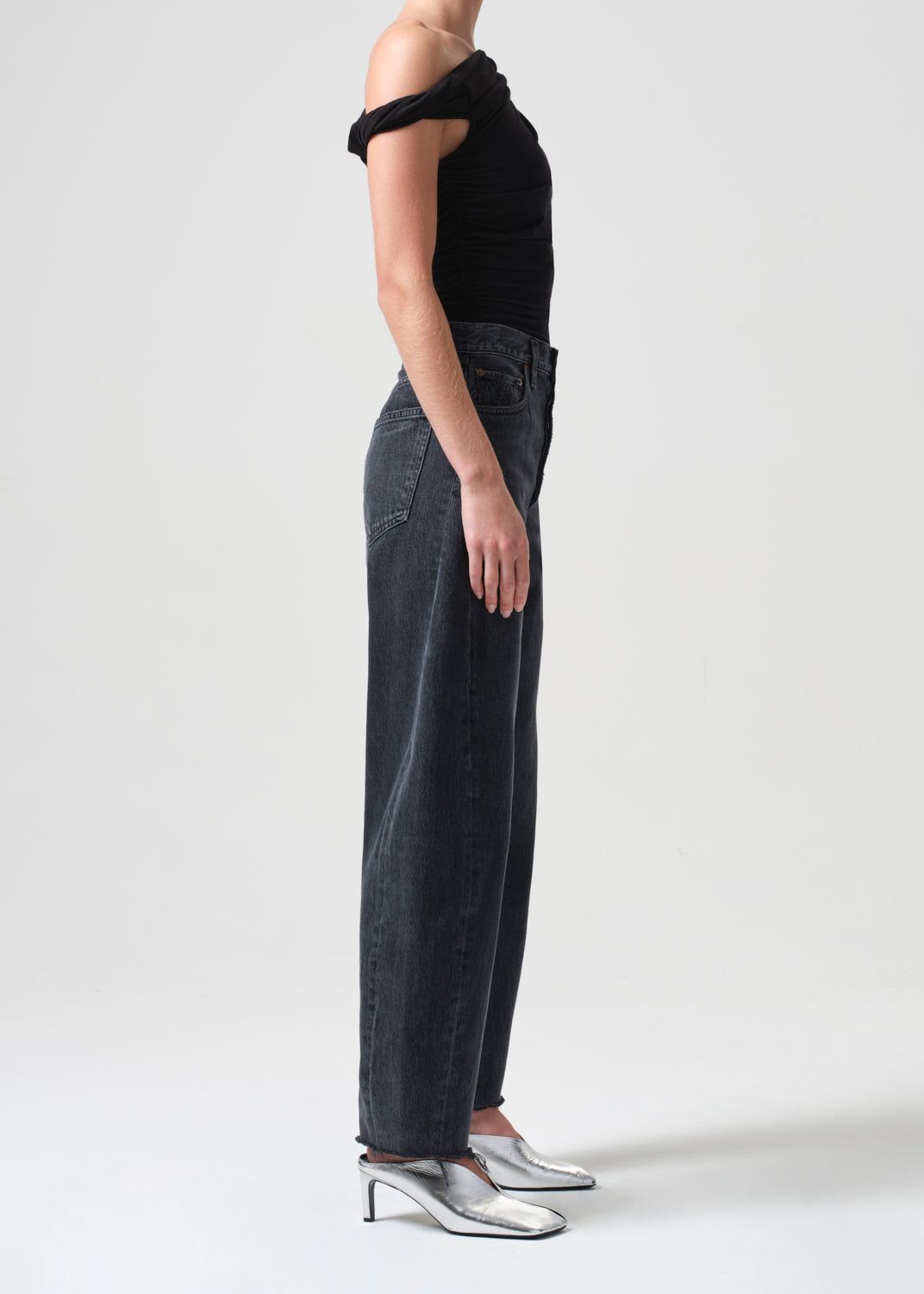 Hilma Bodysuit in Black sold by Agolde product image thumbnail 3