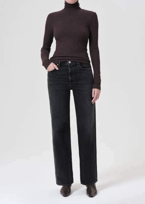 Harper Straight Jean (Stretch) in Hush sold by Agolde