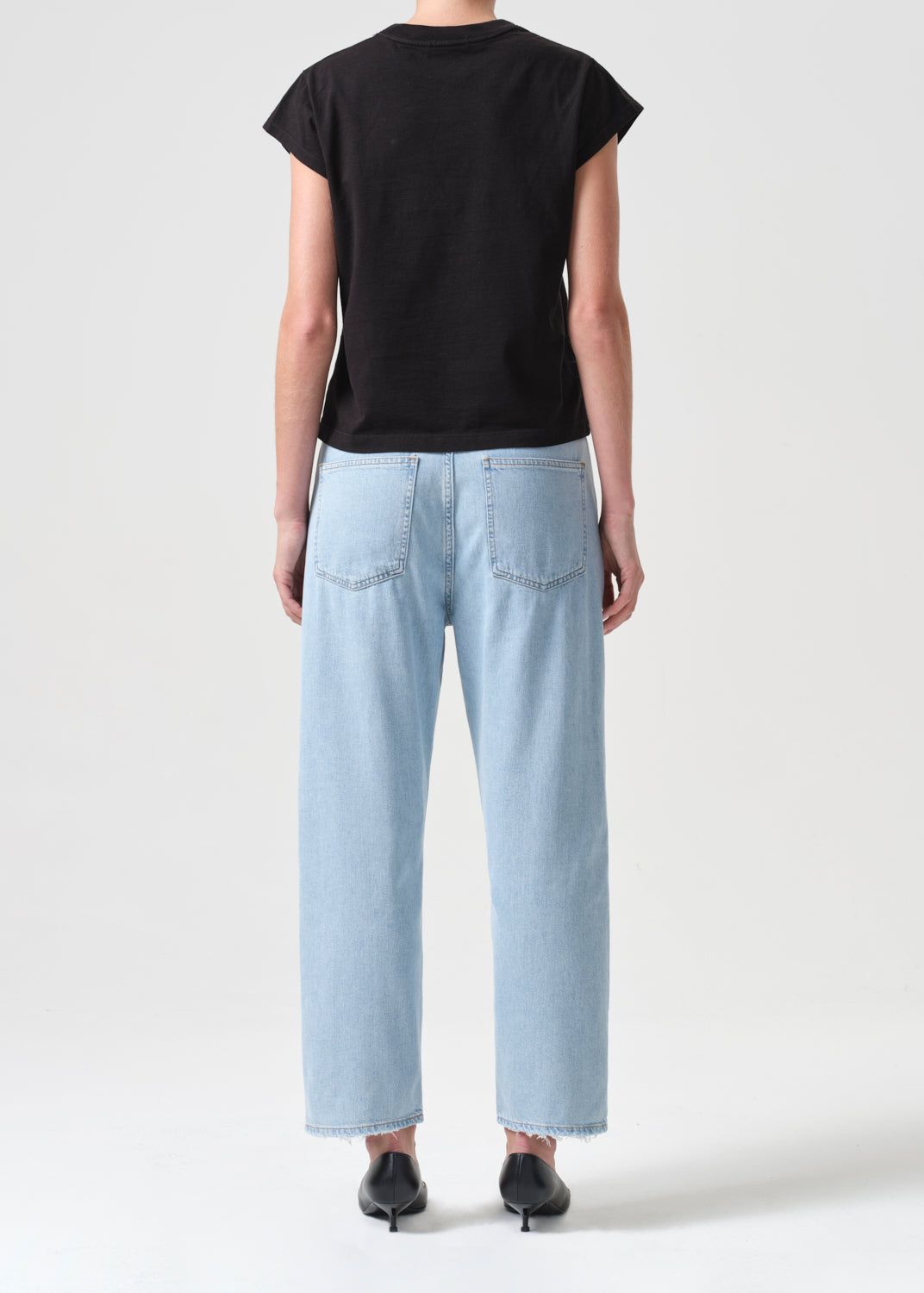 90's Crop Mid Rise Straight in Pivot sold by Agolde product image thumbnail 2