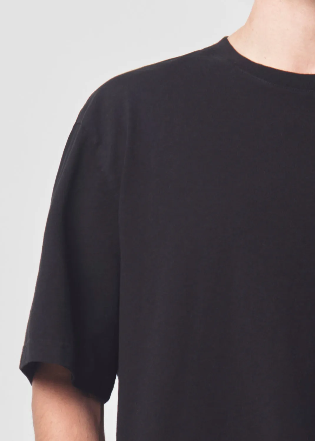 Marr Tee in Black sold by Agolde product image thumbnail 5