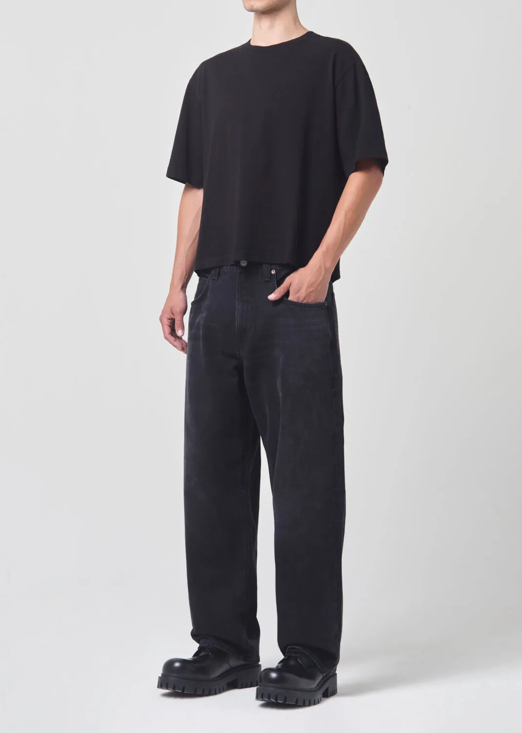 Marr Tee in Black sold by Agolde product image thumbnail 4