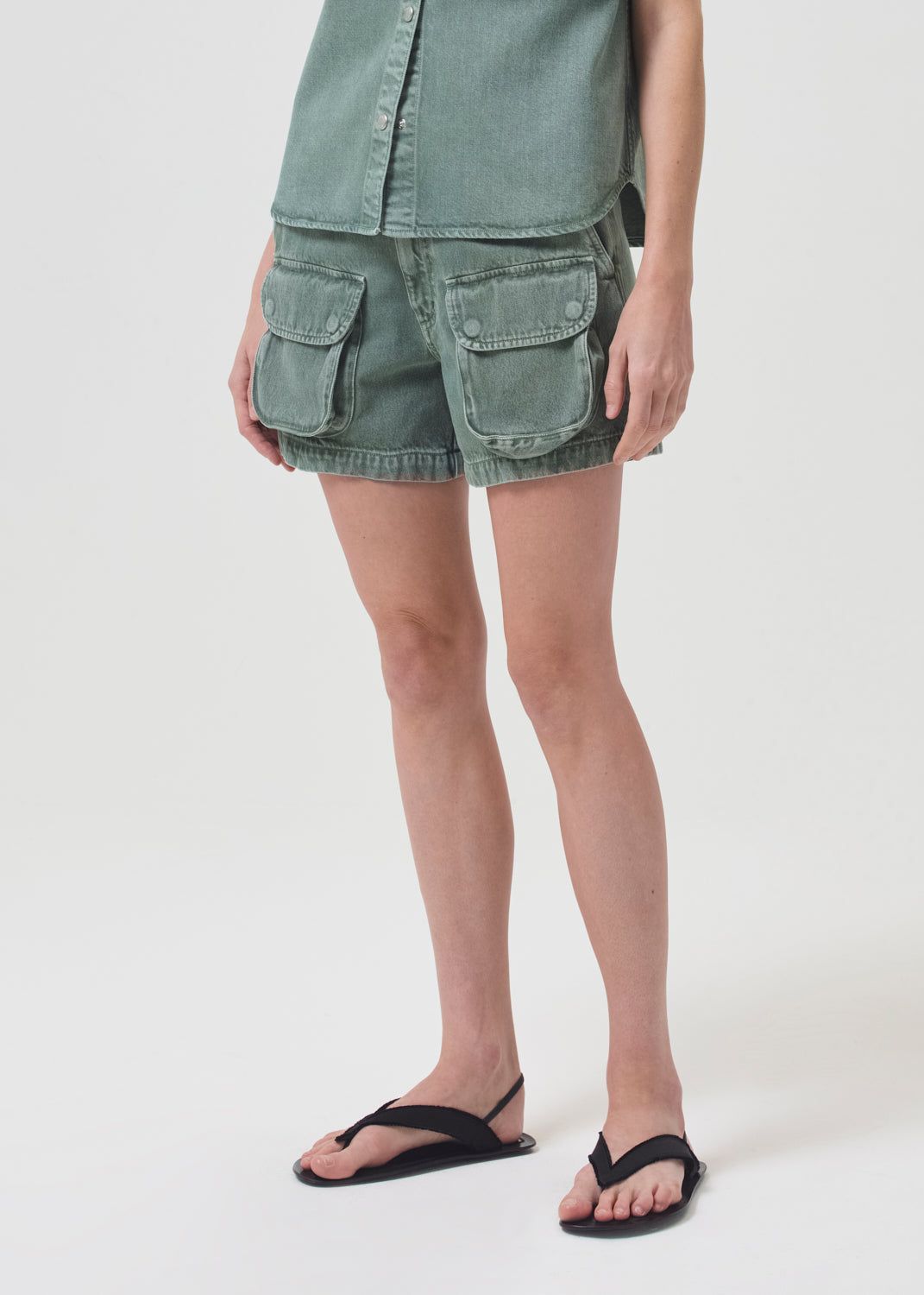 Hadley Shirt in Salamander sold by Agolde product image thumbnail 4