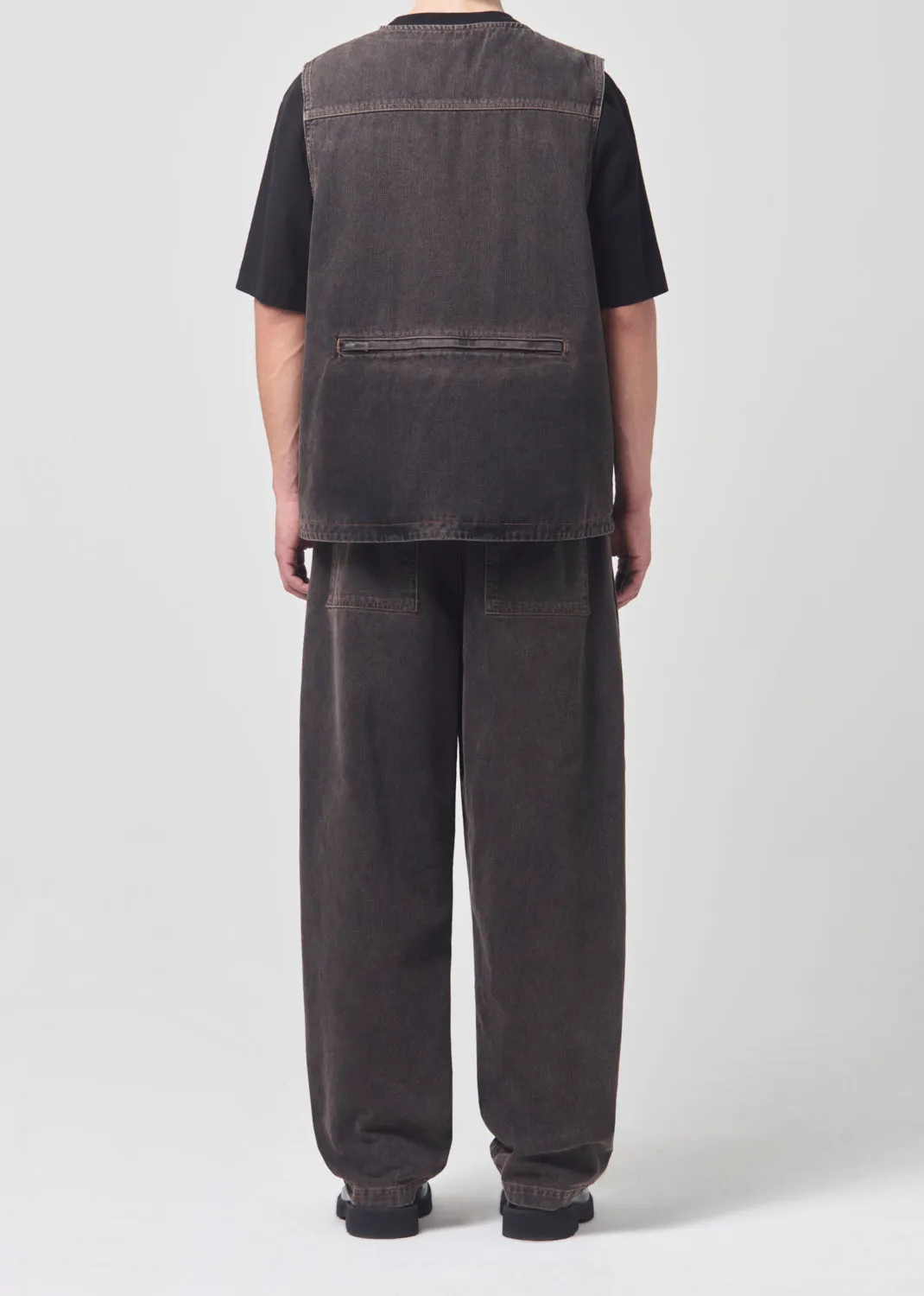 Slater Trouser in Umber sold by Agolde product image thumbnail 4