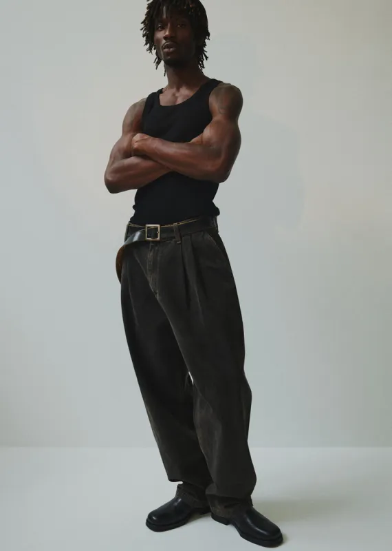 Slater Trouser in Umber sold by Agolde