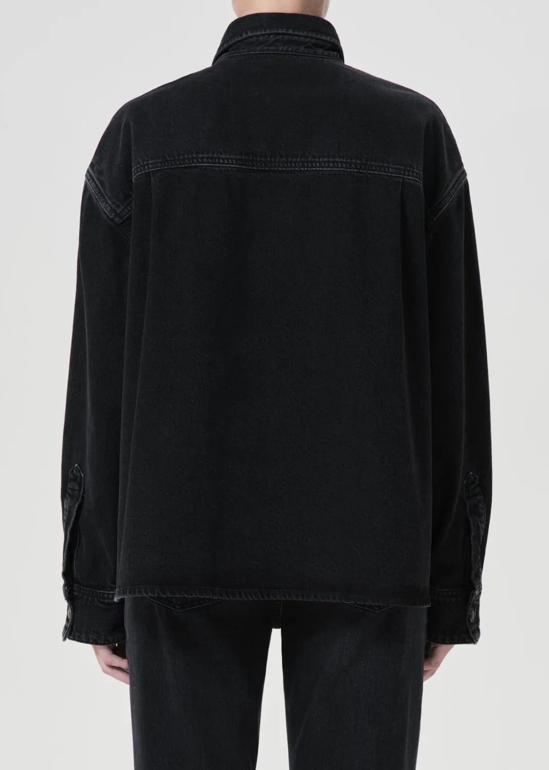 Gwen Slice Shirt in Intense sold by Agolde product image thumbnail 5