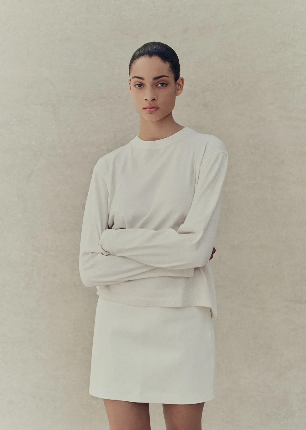 Agda Mini Recycled Leather in Lace sold by Agolde