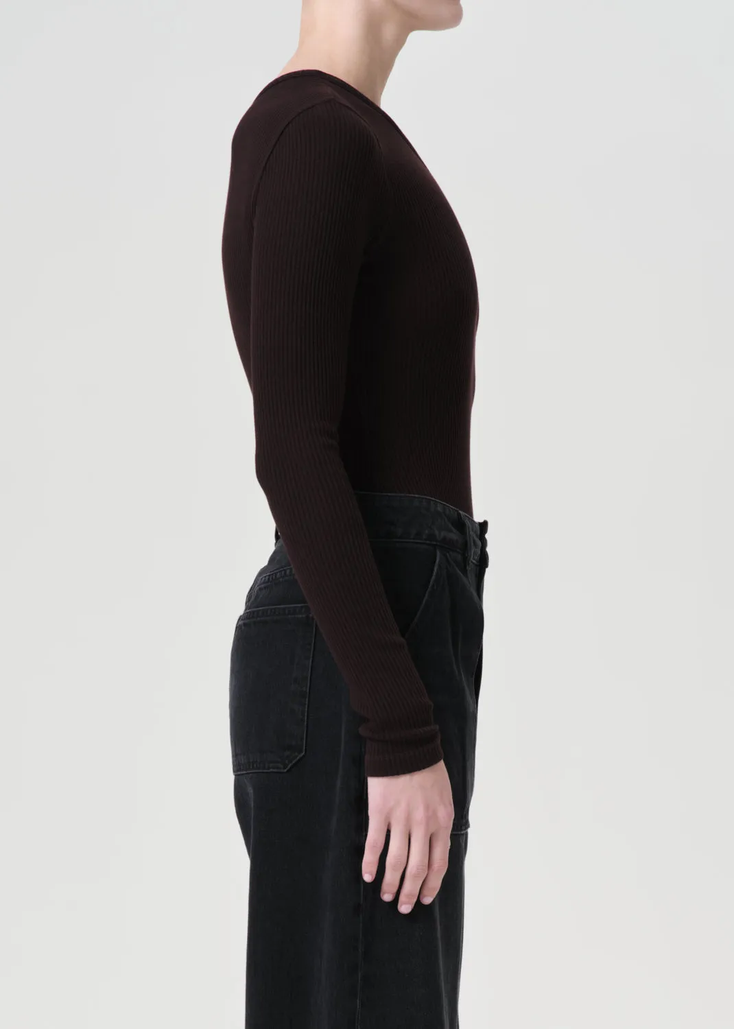 Glynn Bodysuit in Infusion sold by Agolde product image thumbnail 3