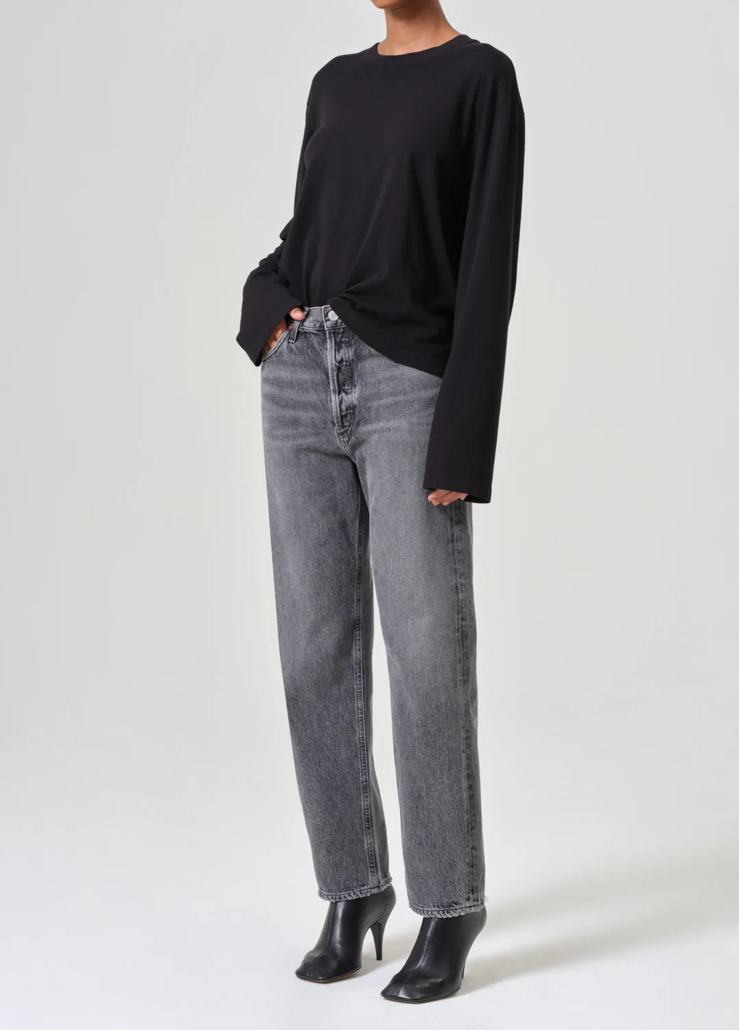 Runa Tee in Black sold by Agolde product image thumbnail 4