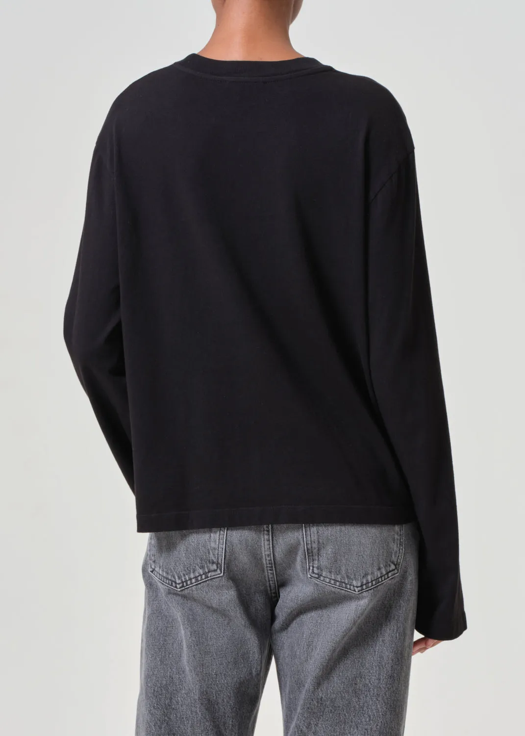 Runa Tee in Black sold by Agolde product image thumbnail 3