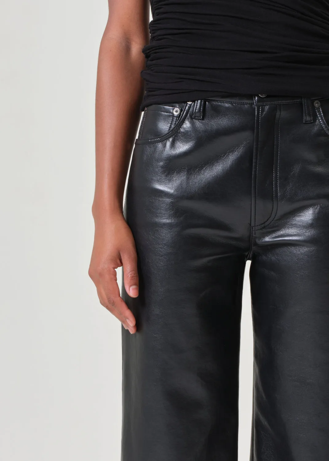 Ren Jean (Recycled Leather) in Detox sold by Agolde product image thumbnail 5