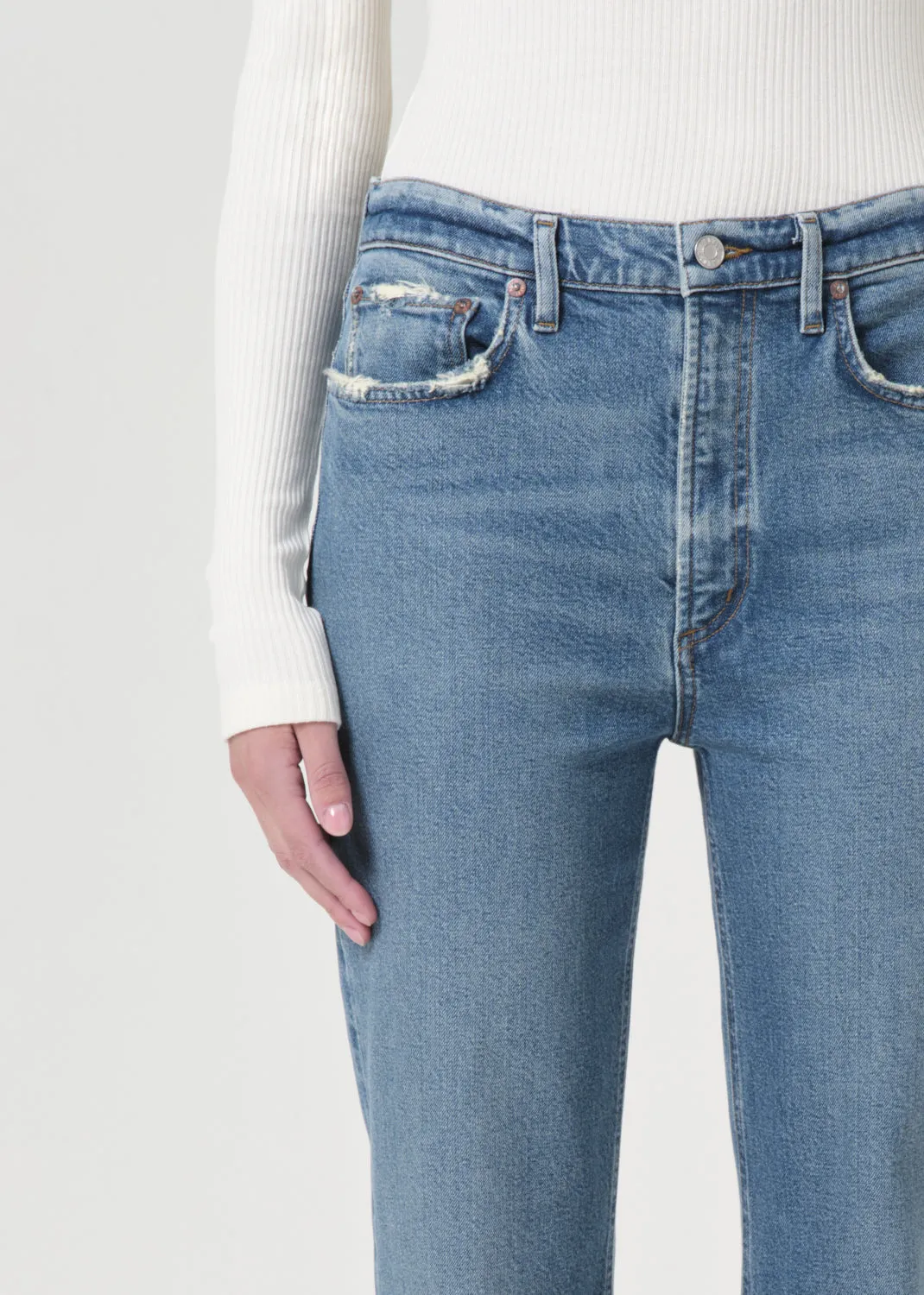 High Rise Stovepipe (Stretch) in Melody sold by Agolde product image thumbnail 5