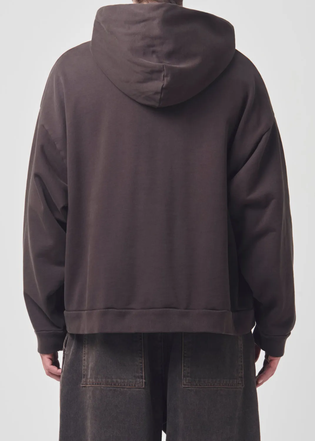 Salford Hoodie in Bayes sold by Agolde product image thumbnail 5
