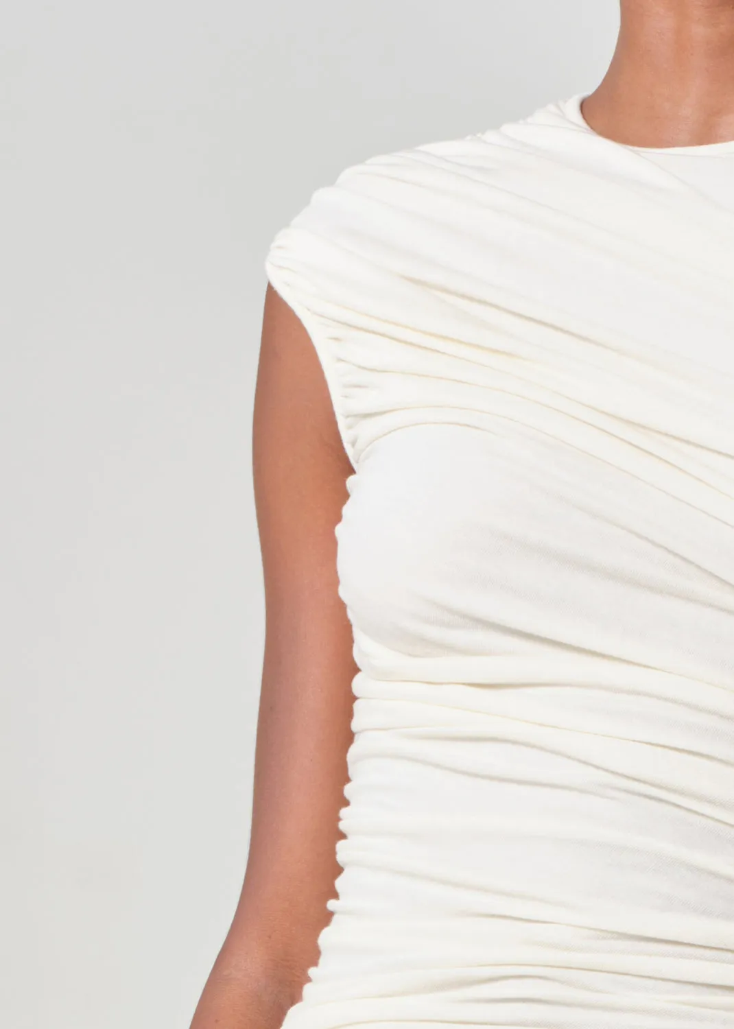 Ester Tank in Oat Milk sold by Agolde product image thumbnail 5