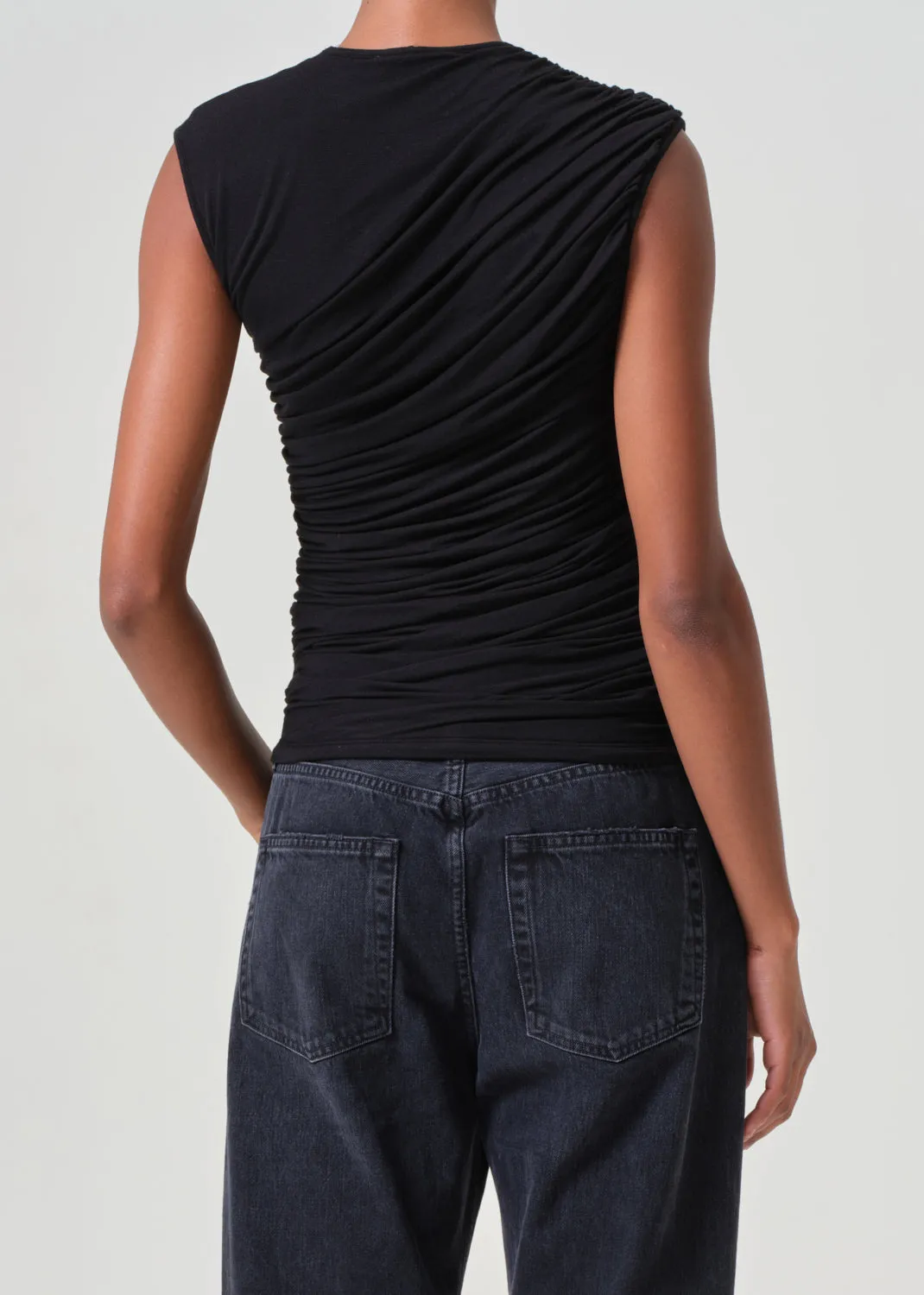 Ester Tank in Black sold by Agolde product image thumbnail 2