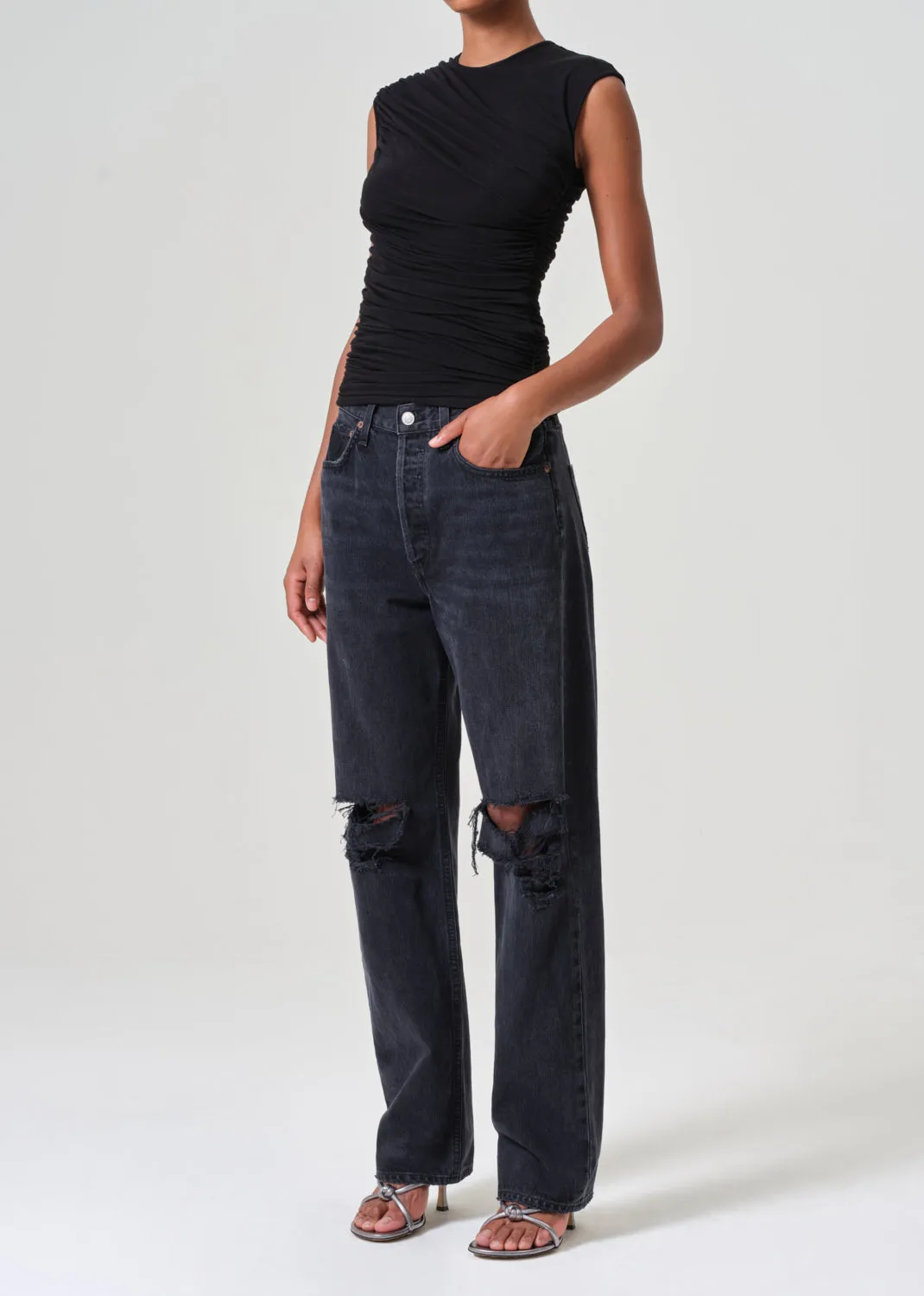 Ester Tank in Black sold by Agolde product image thumbnail 3