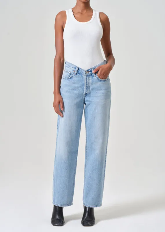V-Waist Baggy in Prevail sold by Agolde