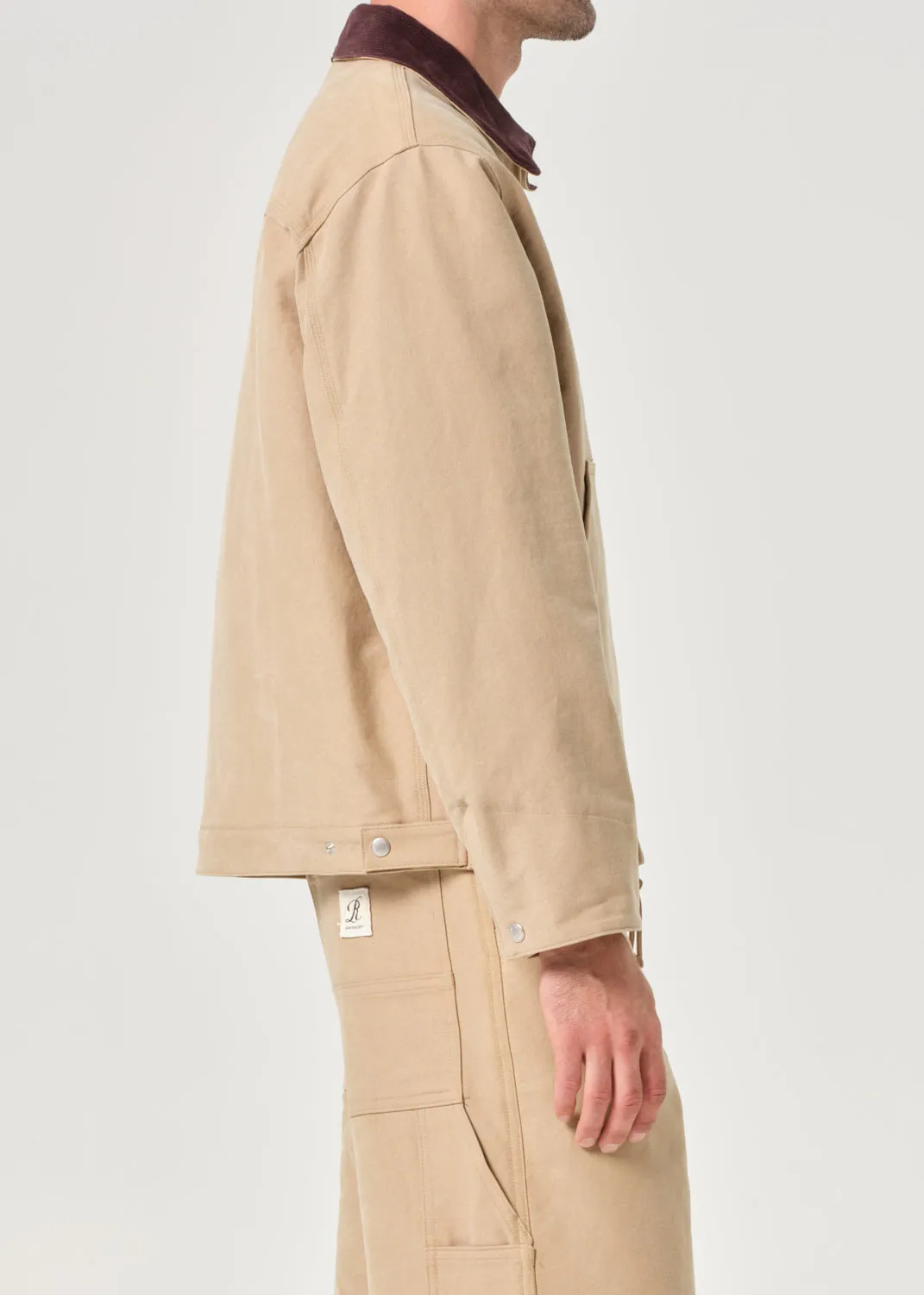 AGOLDE / RSVP District Work Jacket in Khaki sold by Agolde product image thumbnail 5