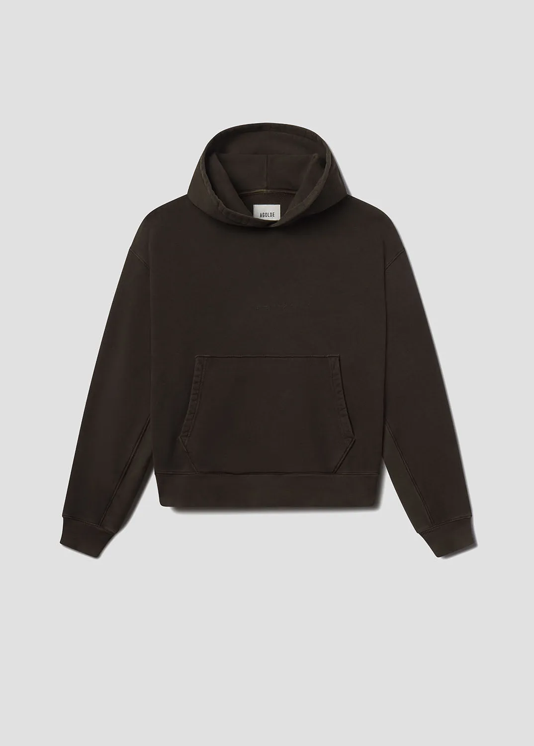 AGOLDE / RSVP Easton Hoodie in Olive / Black sold by Agolde