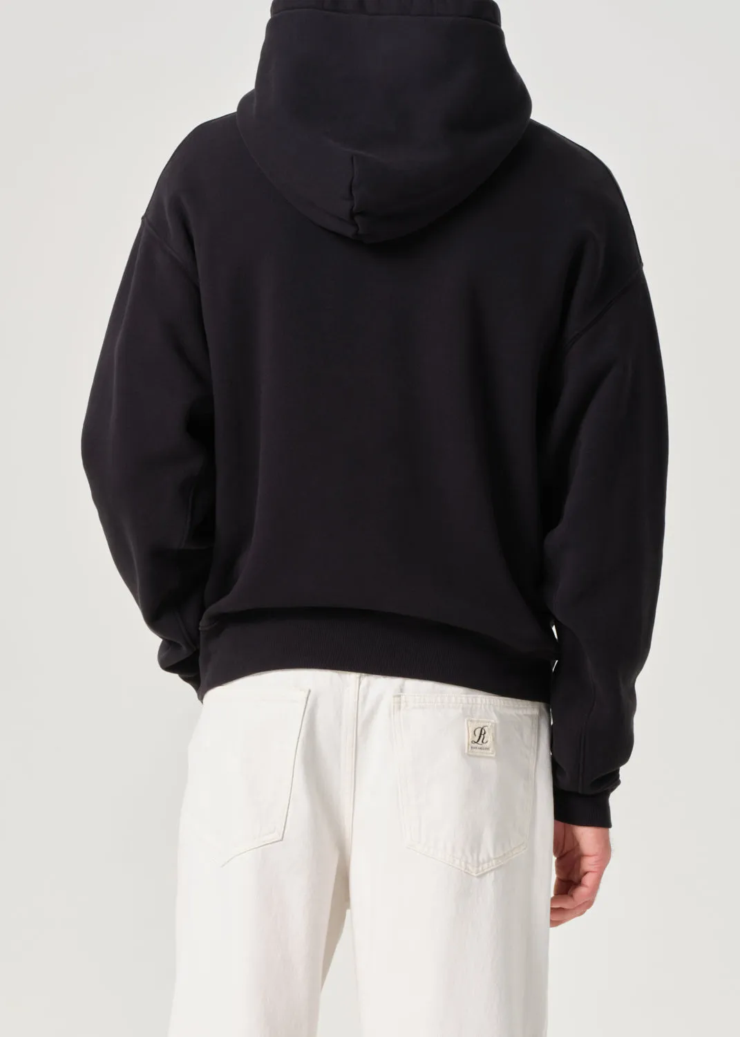 AGOLDE / RSVP Arch Logo Hoodie in Marker / Chalk sold by Agolde product image thumbnail 3