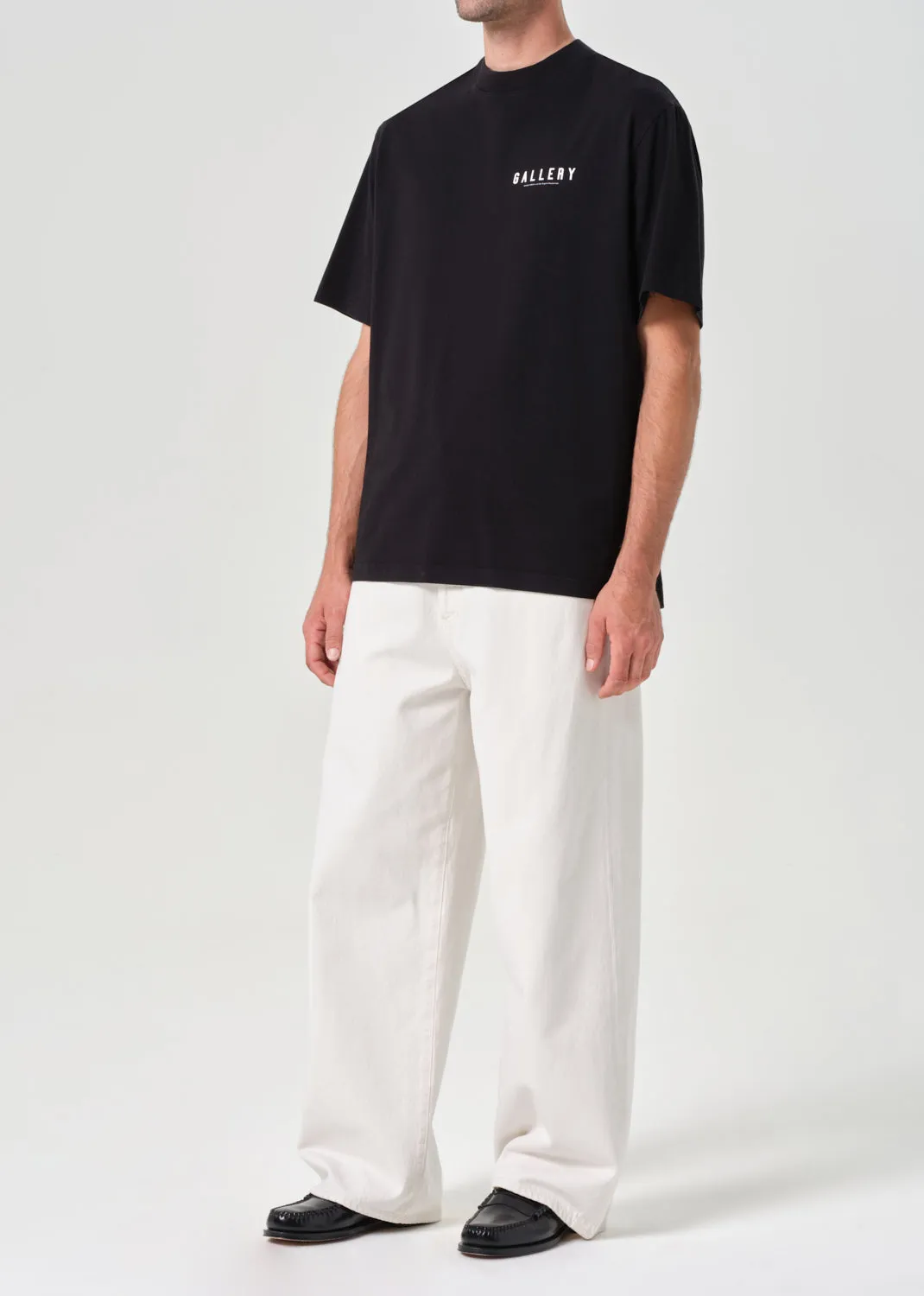 AGOLDE / RSVP Gallery S/S Tee in Black / White sold by Agolde product image thumbnail 5