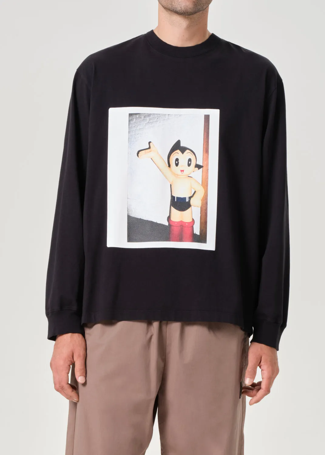 AGOLDE / RSVP Astro L/S Tee in Black sold by Agolde product image thumbnail 3