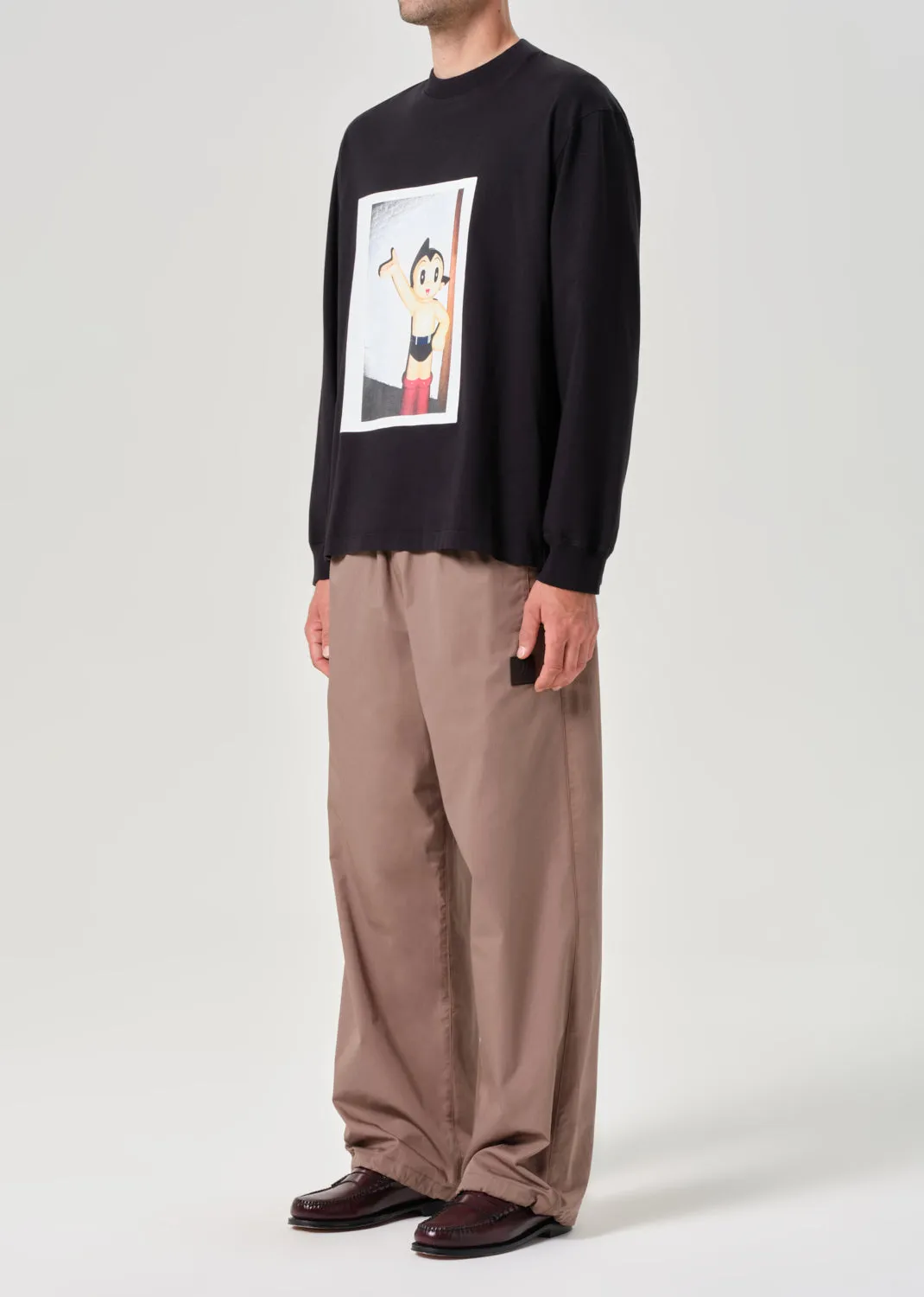AGOLDE / RSVP Astro L/S Tee in Black sold by Agolde product image thumbnail 5