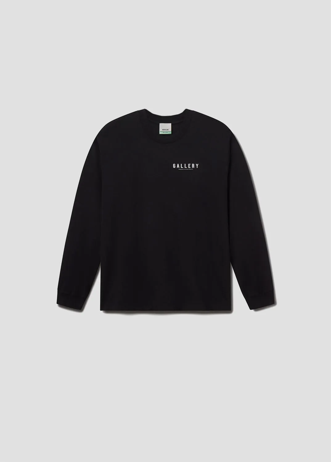 AGOLDE / RSVP Gallery L/S Tee in Black / White sold by Agolde product image thumbnail 2