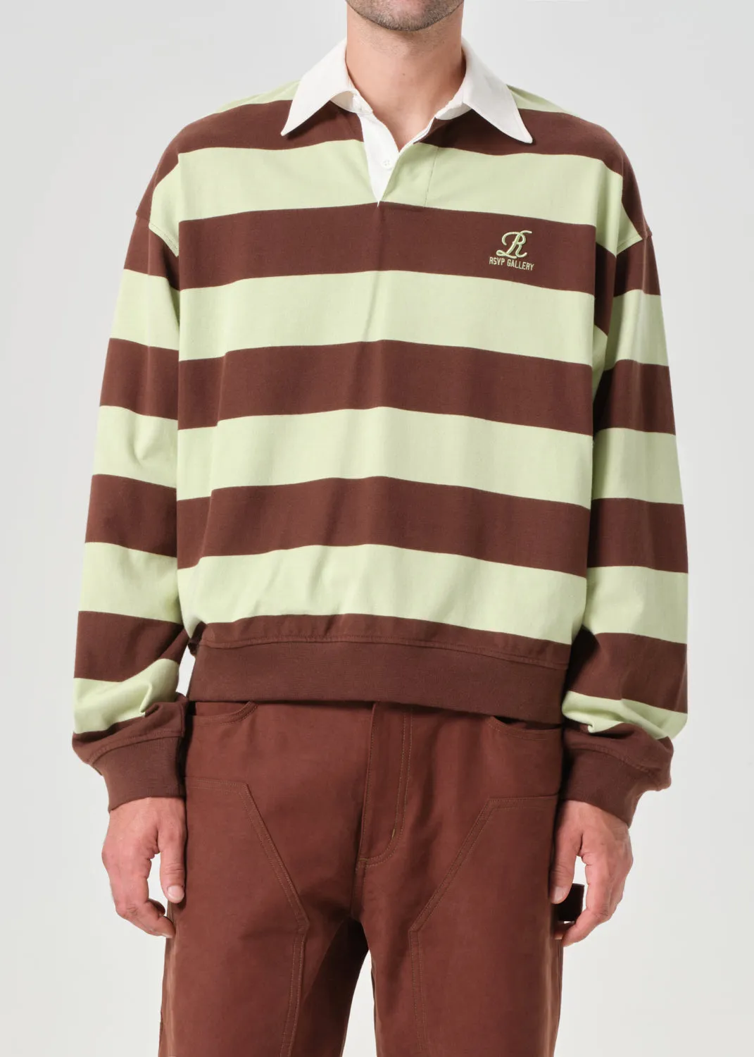 AGOLDE / RSVP Rugby in Wynwood / Mint sold by Agolde product image thumbnail 2