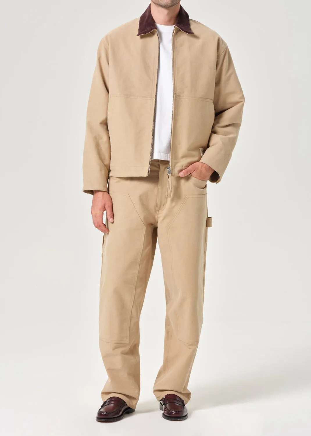 AGOLDE / RSVP Ewing Carpenter in Khaki sold by Agolde product image thumbnail 3