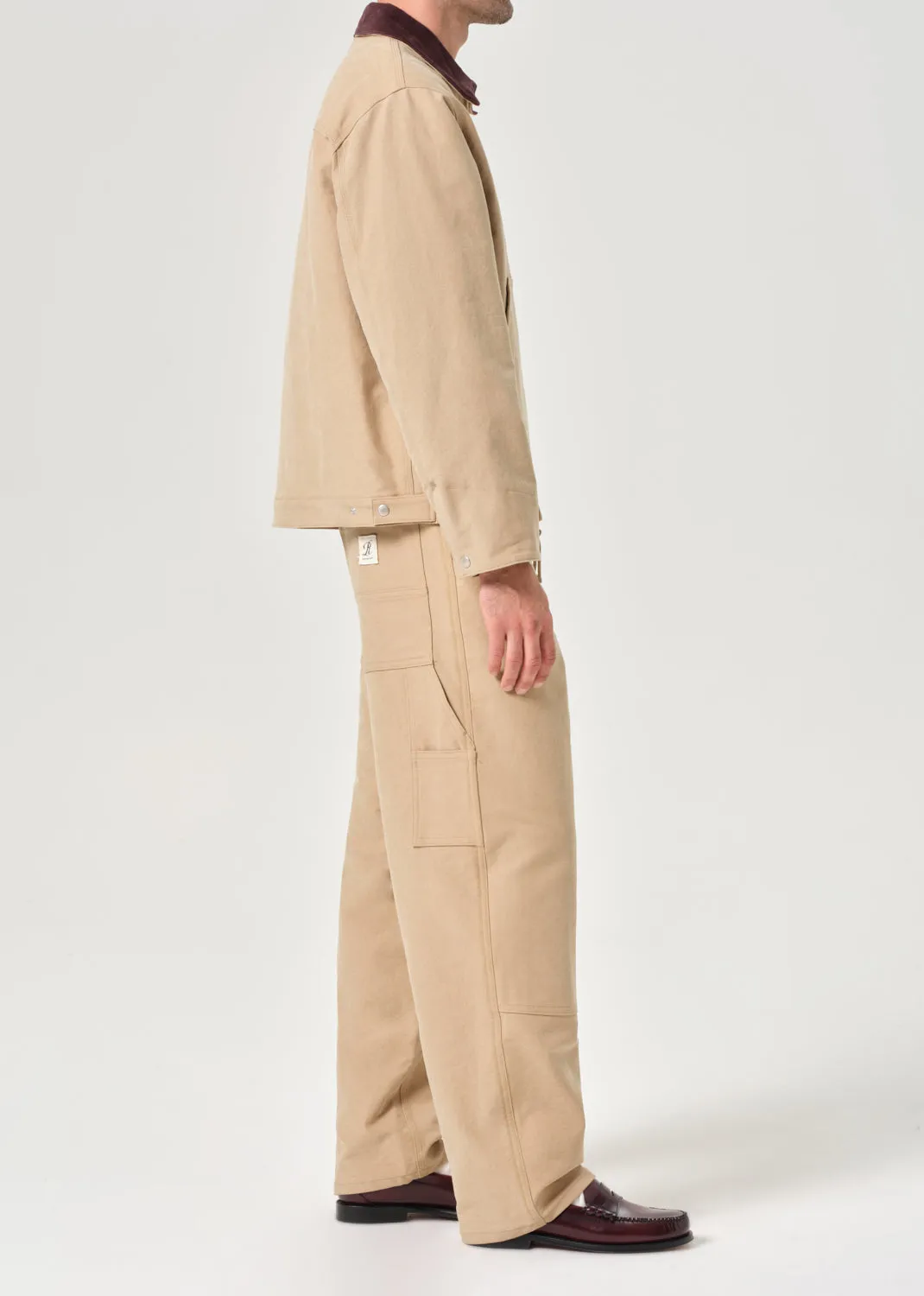 AGOLDE / RSVP Ewing Carpenter in Khaki sold by Agolde product image thumbnail 5