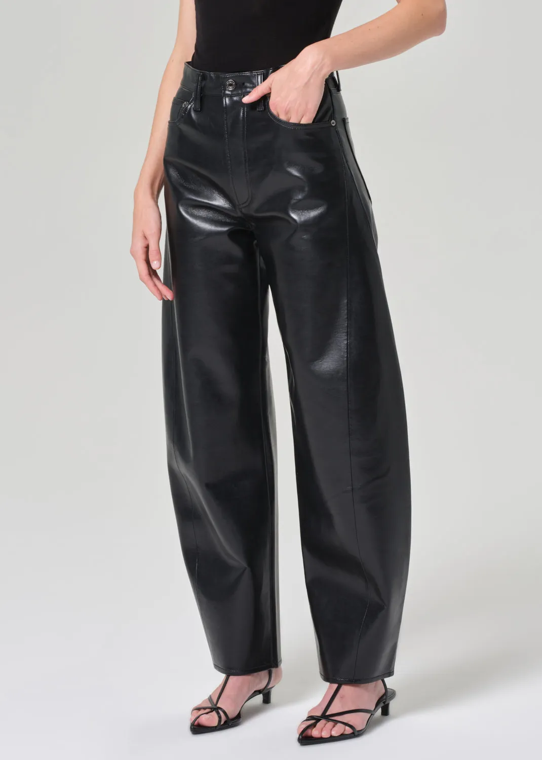 Luna Pieced Recycled Leather in Detox sold by Agolde product image thumbnail 4