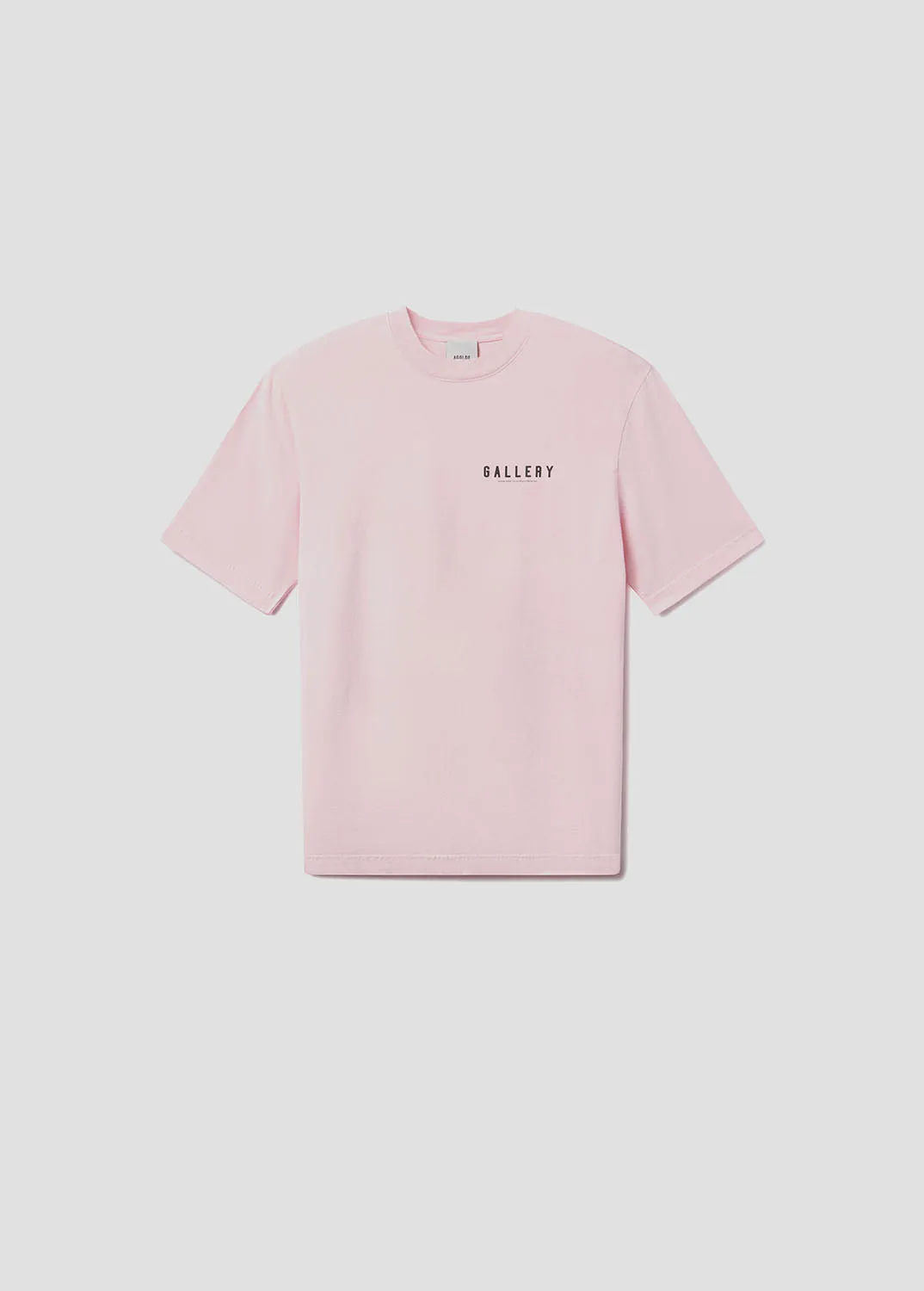 AGOLDE / RSVP Gallery S/S Tee in Pink / Black sold by Agolde