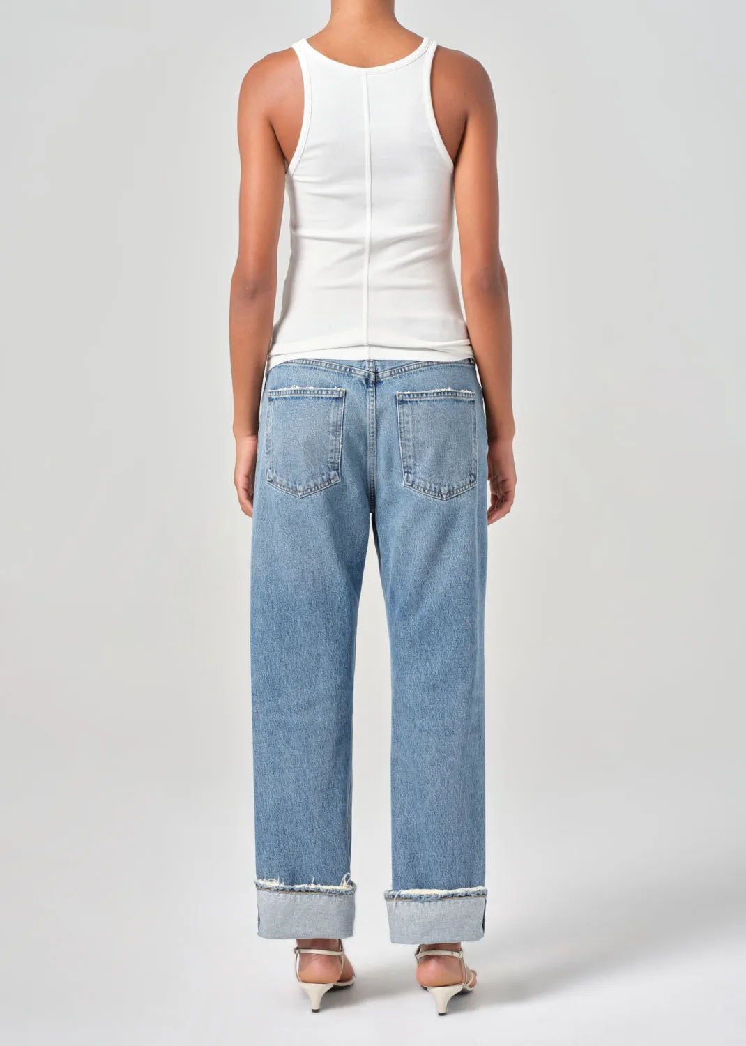 Fran Low Slung Straight in Reign sold by Agolde product image thumbnail 2