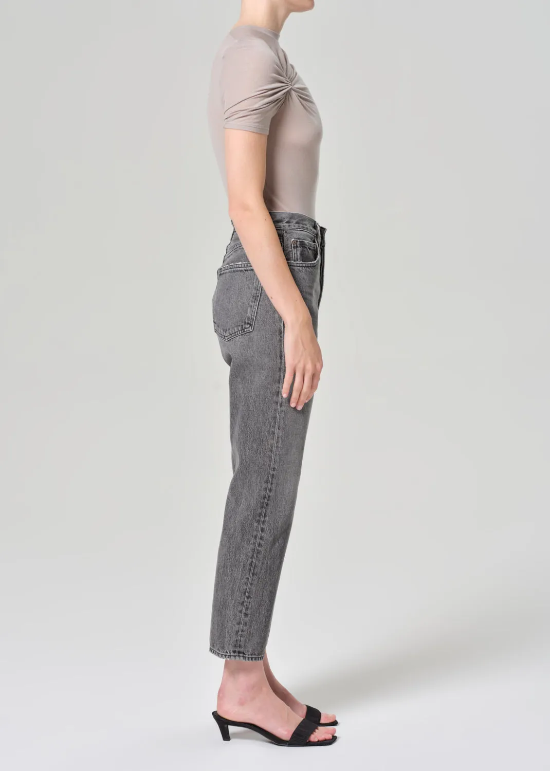 90's Pinch Waist Crop in Audit sold by Agolde product image thumbnail 3