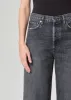 Dame High Rise Wide Leg Petite in Ditch sold by Agolde