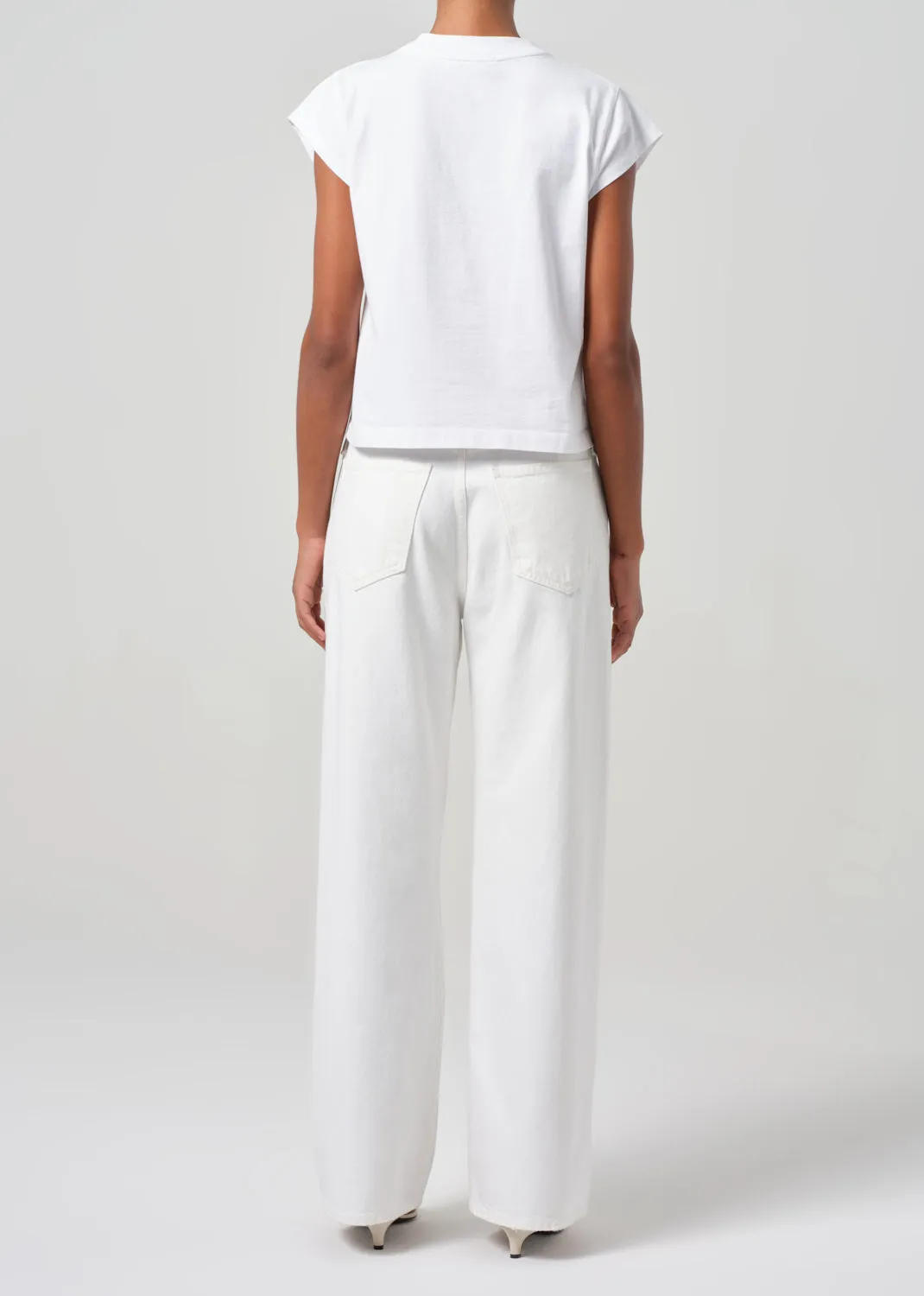 Lex Jean in Milkshake sold by Agolde product image thumbnail 2