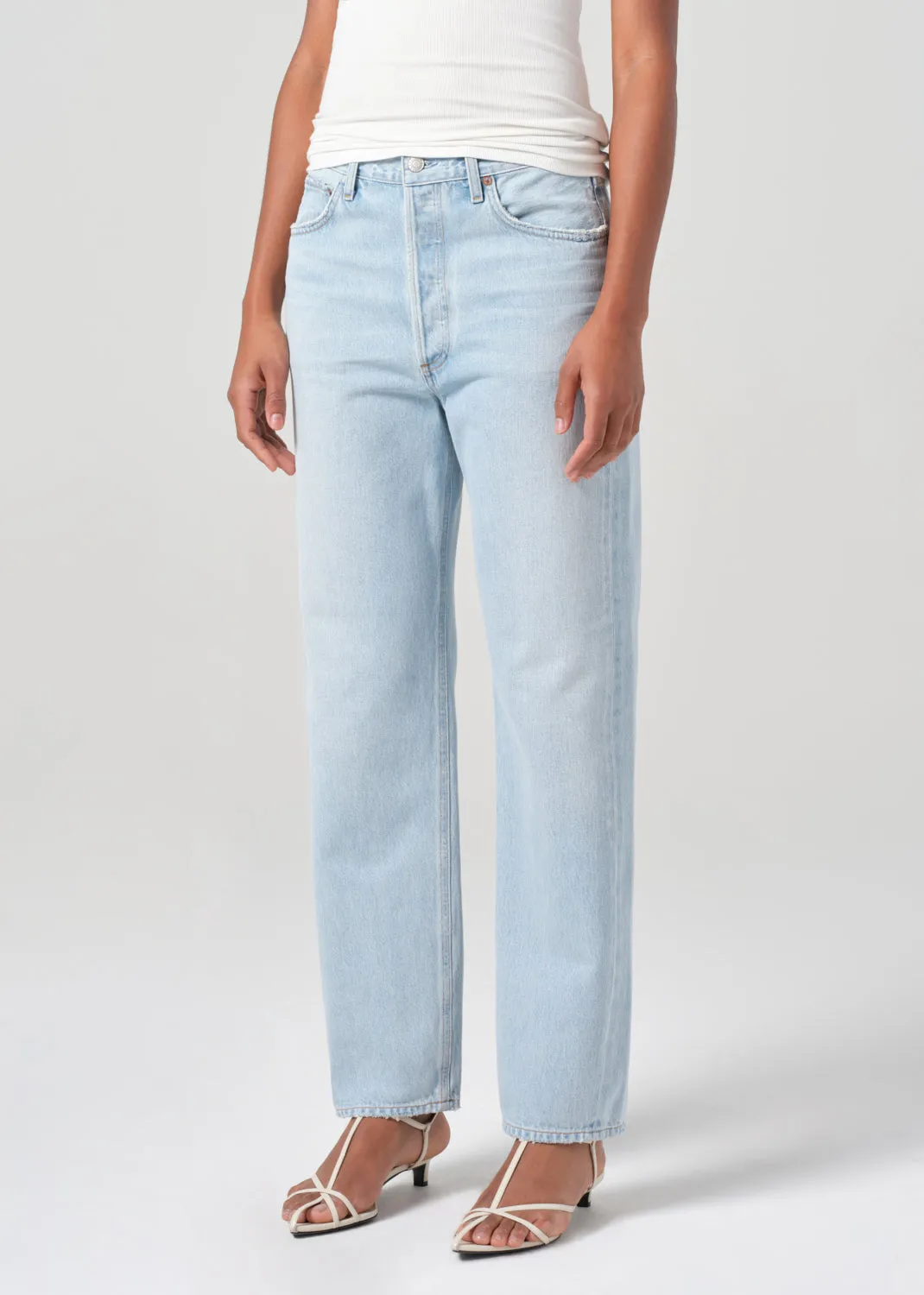 90's Mid Rise Straight in Extract sold by Agolde product image thumbnail 4