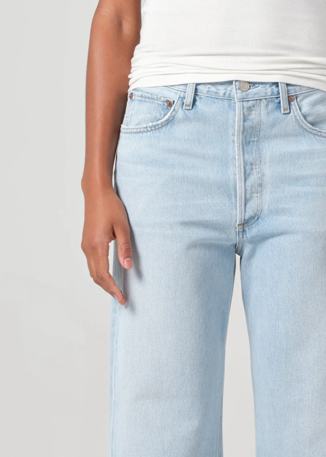 90's Mid Rise Straight in Extract sold by Agolde product image thumbnail 5