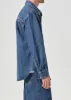 Atticus Shirt in Creased Indigo sold by Agolde