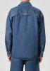 Atticus Shirt in Creased Indigo sold by Agolde