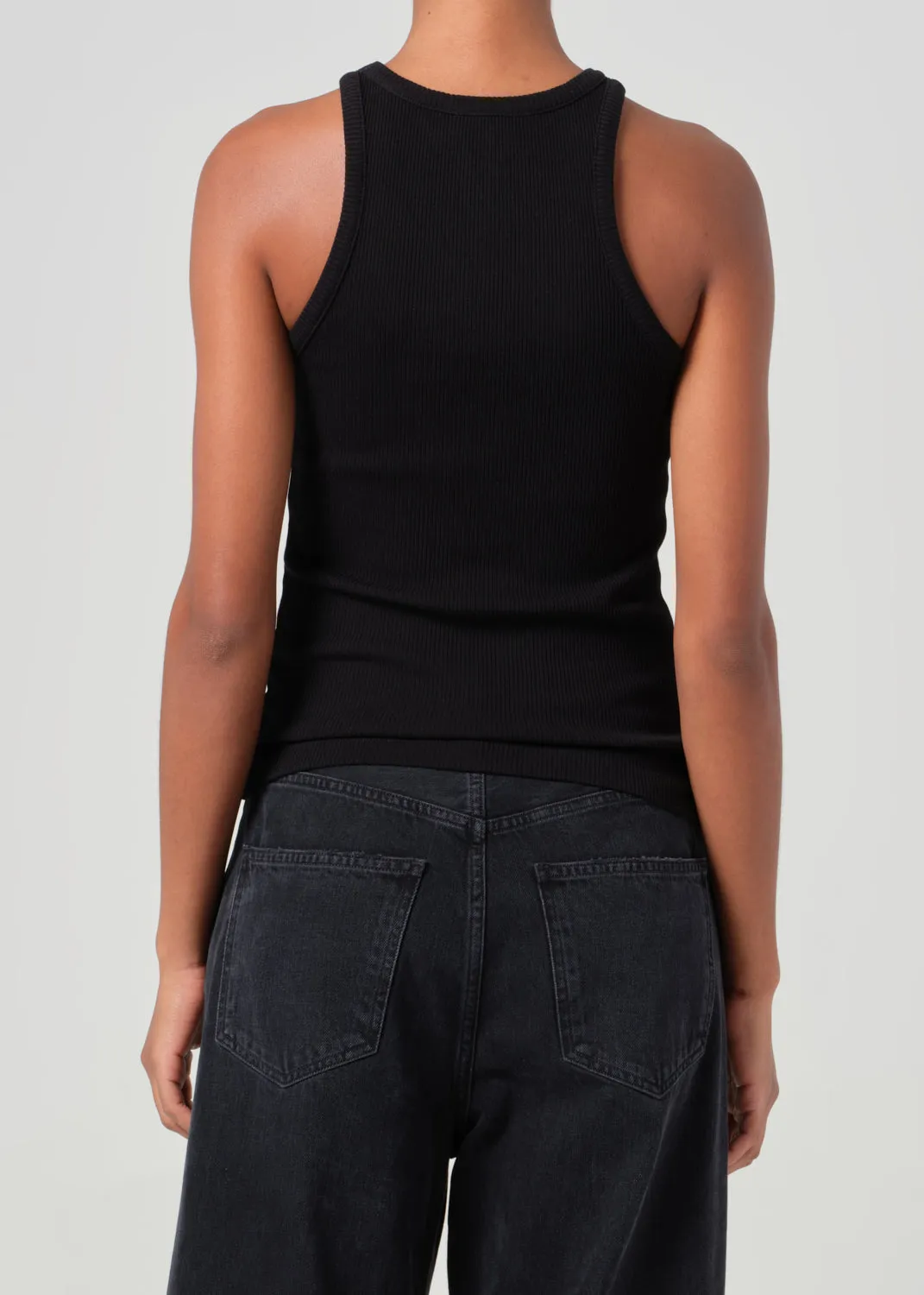 Rayne Tank in Black sold by Agolde product image thumbnail 2