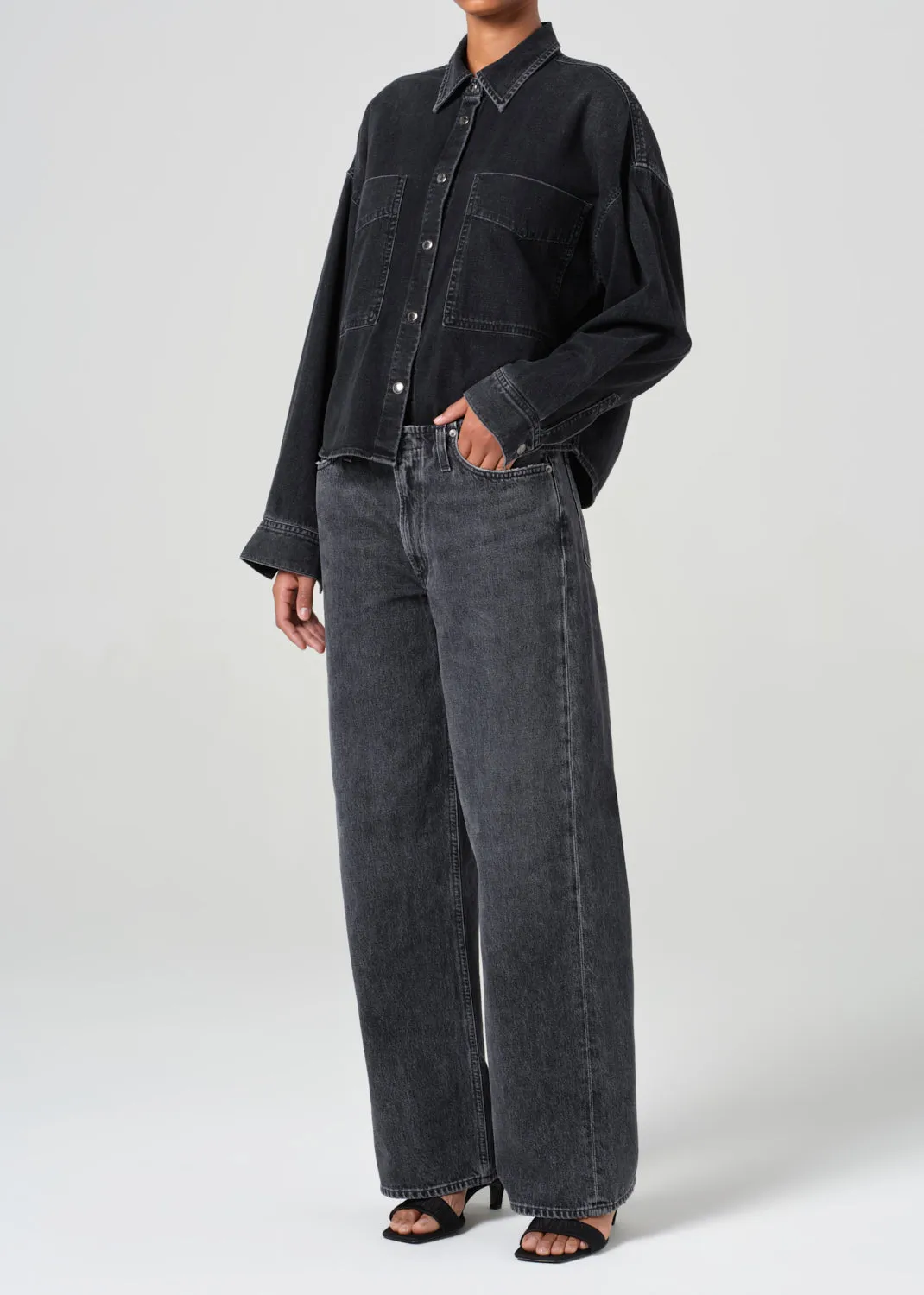 Myah Shirt in Intense sold by Agolde product image thumbnail 3
