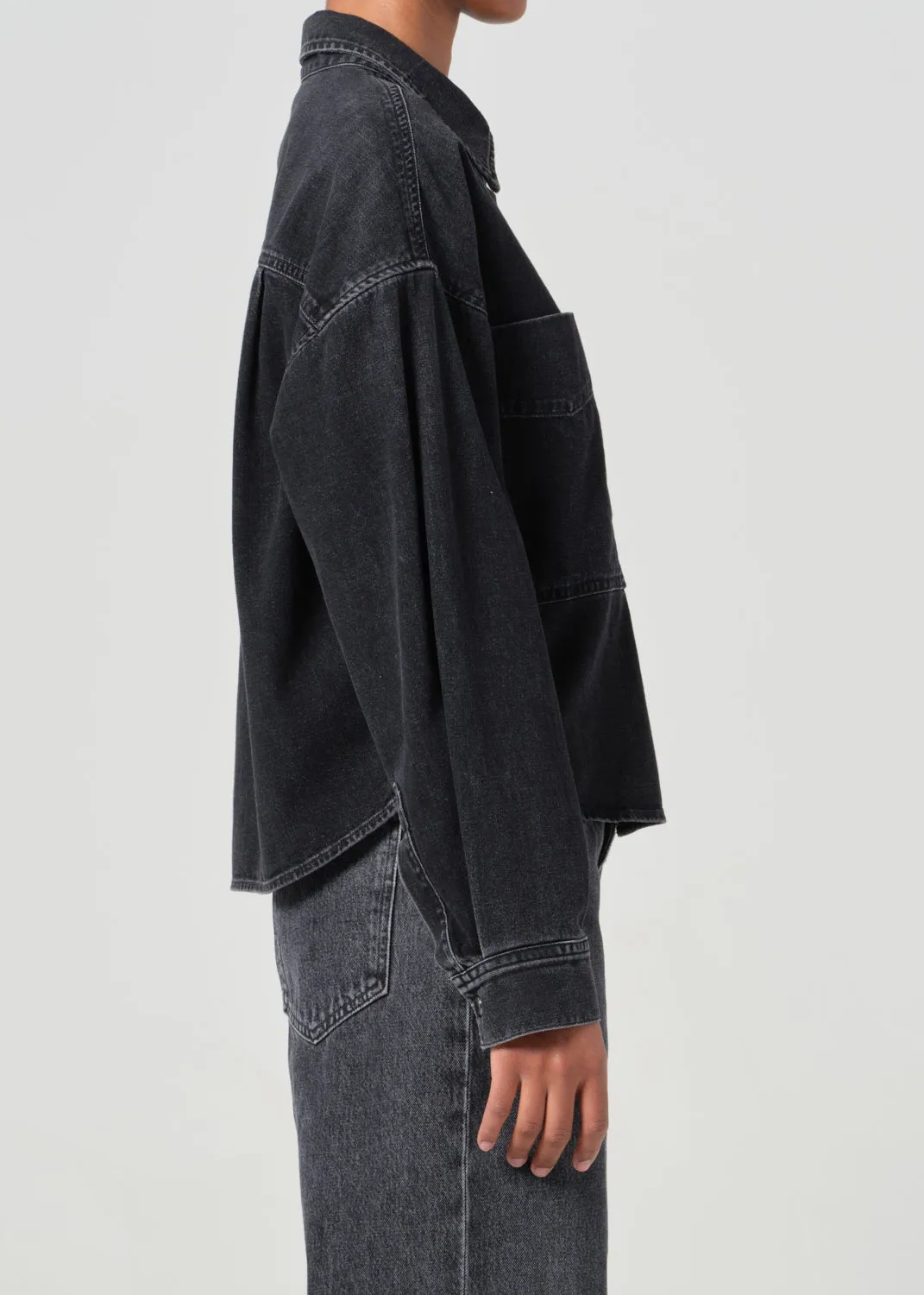 Myah Shirt in Intense sold by Agolde product image thumbnail 5