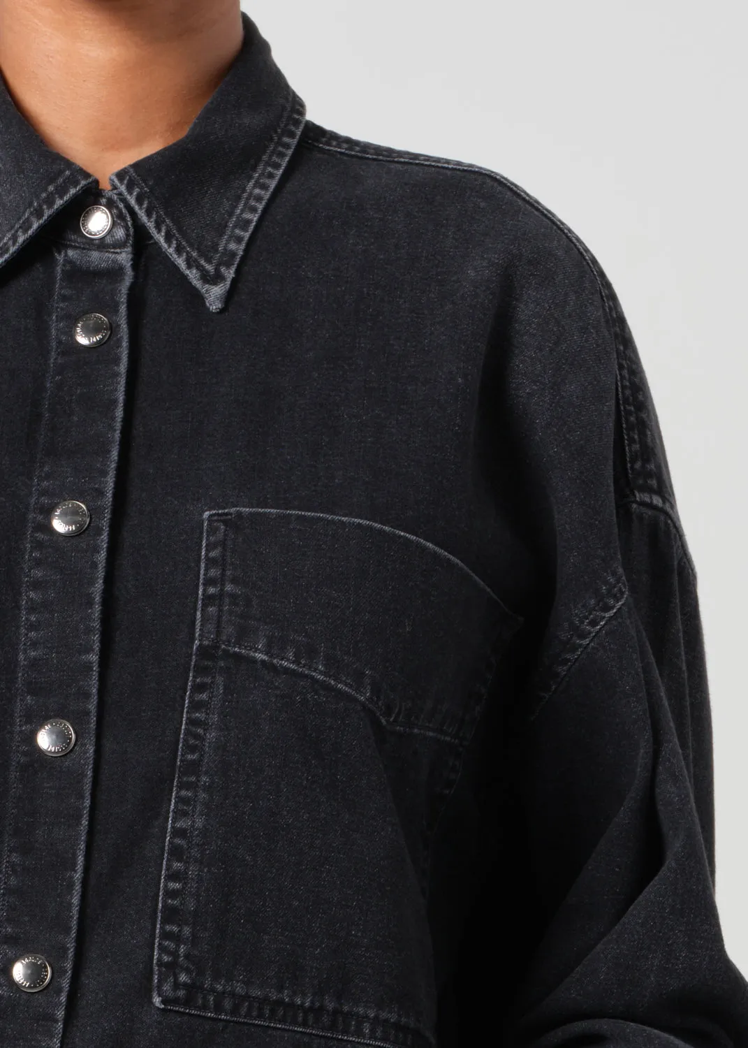 Myah Shirt in Intense sold by Agolde product image thumbnail 4