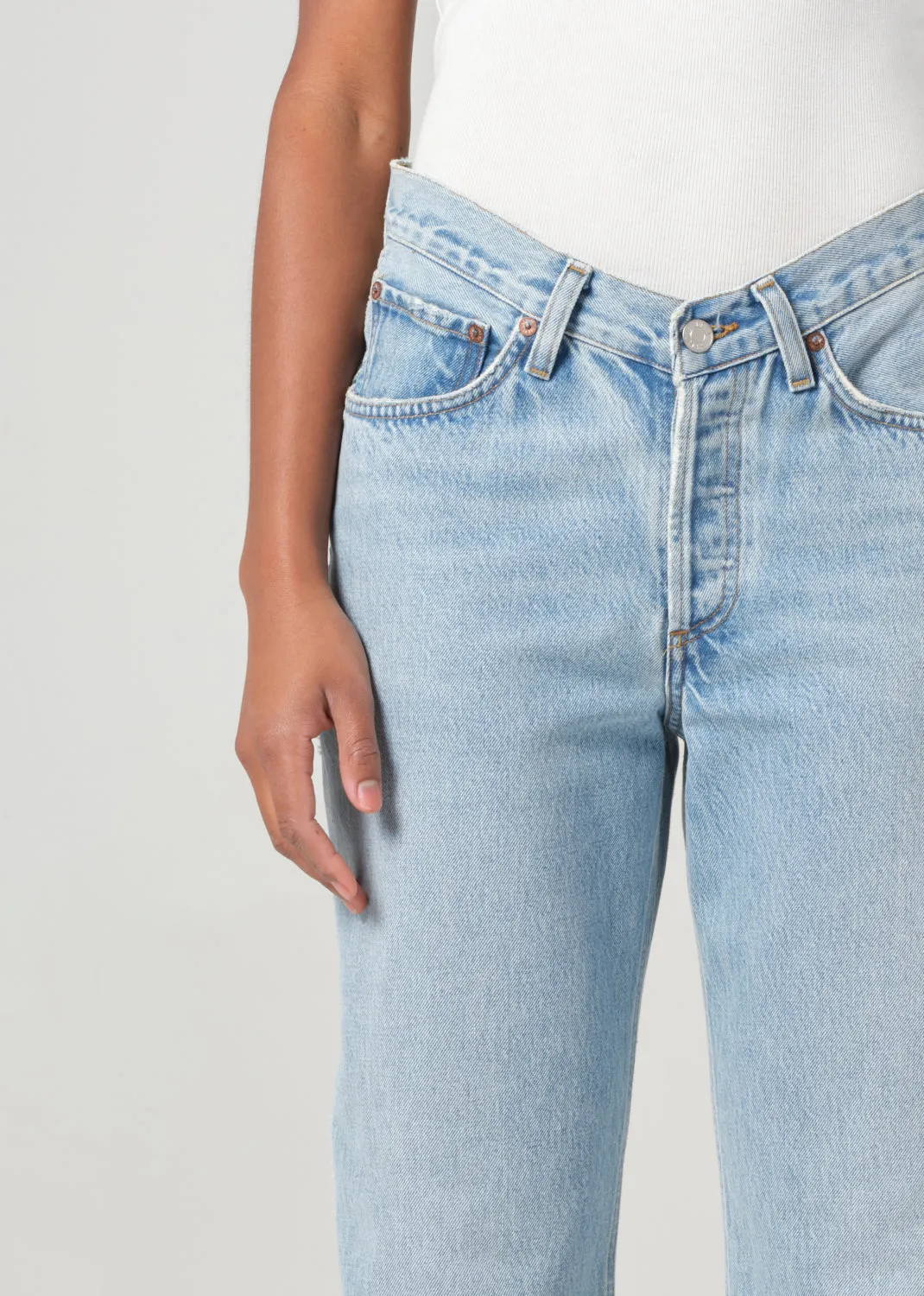 V-Waist Kelly in Replica sold by Agolde product image thumbnail 5