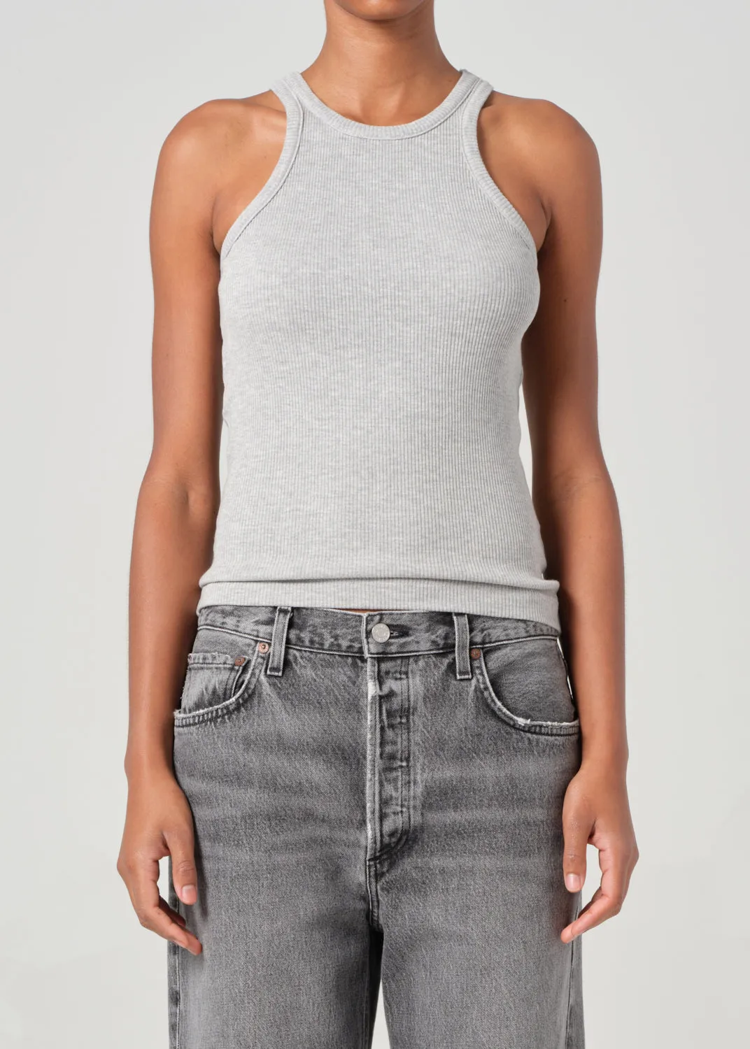 売れ筋商品|||アゴルド Tシャツ レディース トップス RAYNE TANK  - Top - grey heather Rayne Tank in Grey Heather | Parallel