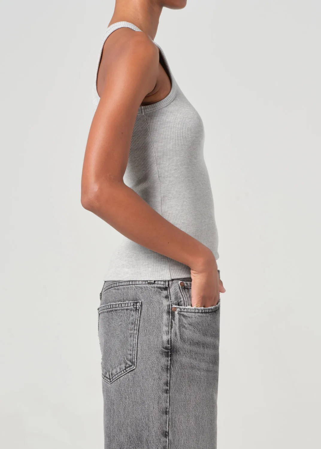 売れ筋商品|||アゴルド Tシャツ レディース トップス RAYNE TANK  - Top - grey heather Rayne Tank in Grey Heather | Parallel