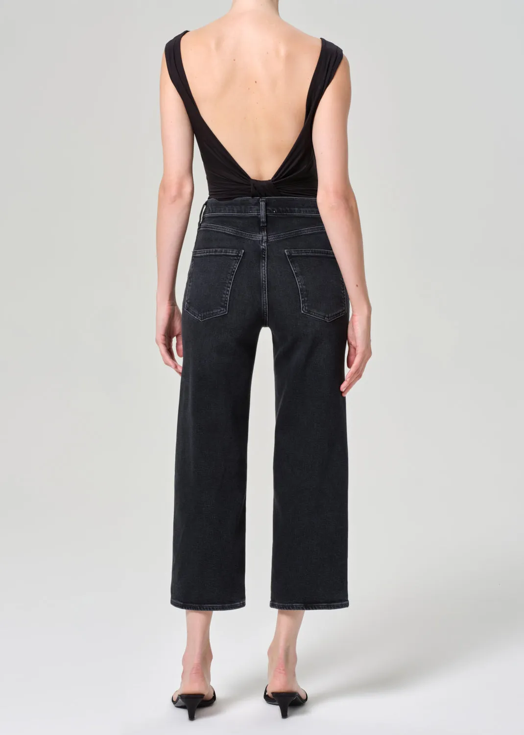 Ren Jean Petite 25" (Weightless Stretch) in Hush sold by Agolde product image thumbnail 2