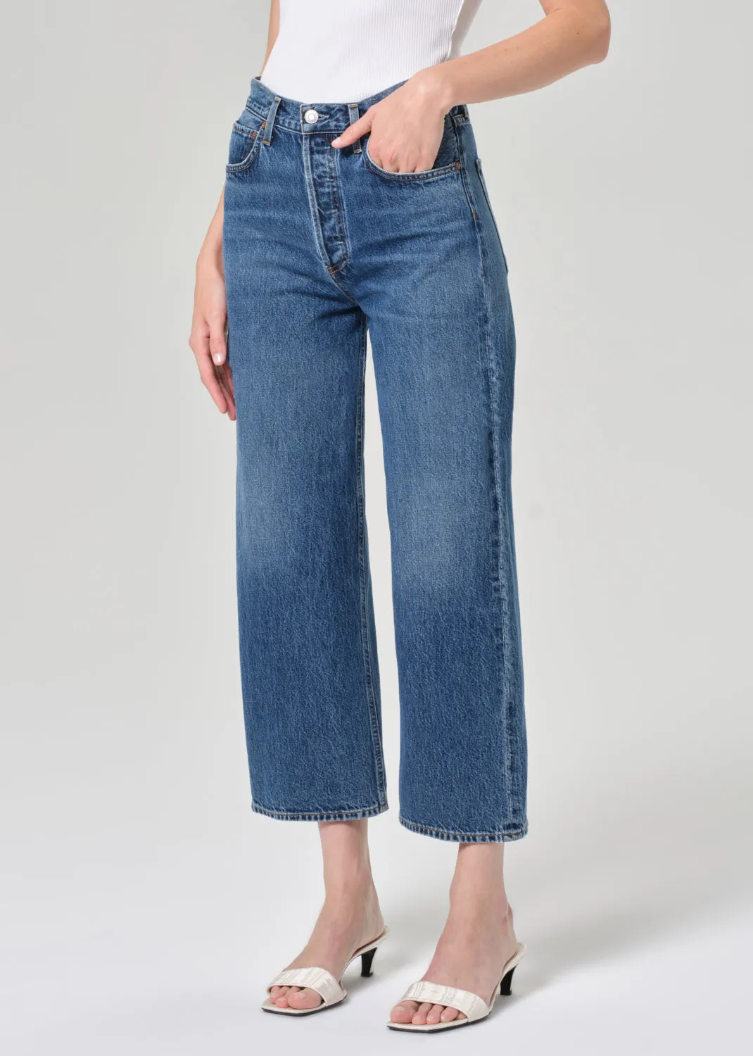 Ren Jean Petite 25" in Control sold by Agolde product image thumbnail 4